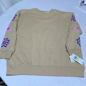 REBELLIOUS ONE Women’s Sweatshirt, NWT. Super Cute.